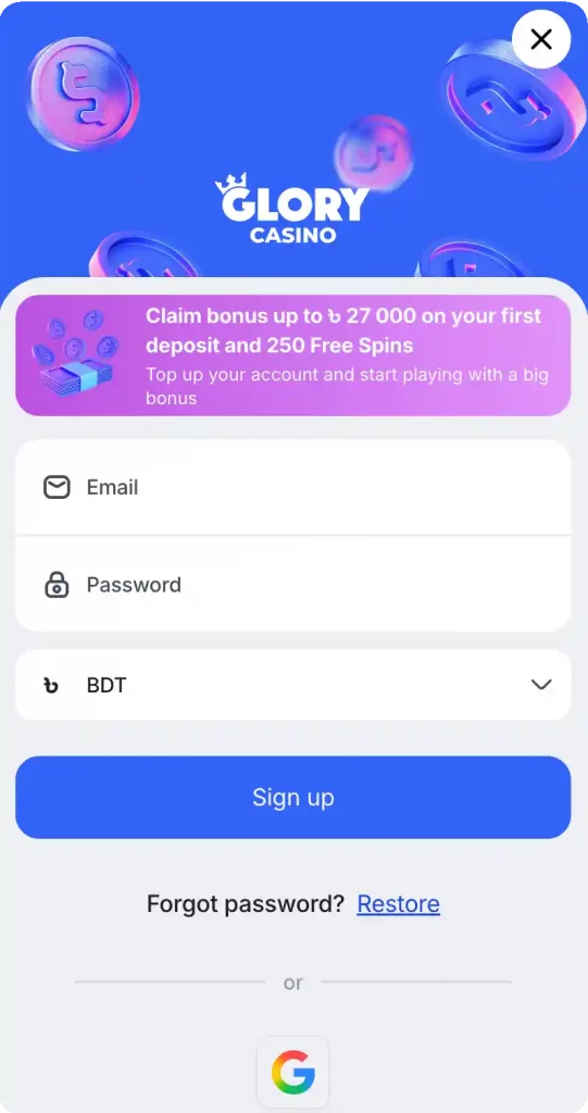 glory-casino-register